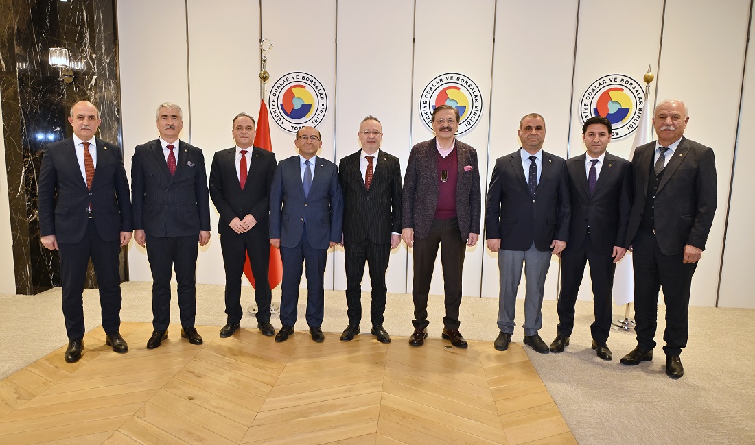 Tokat heyetinden Hisarcıklıoğlu’na ziyaret