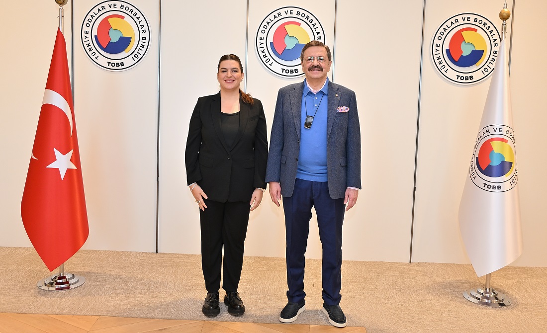 Nazlı Ceylan Balduk Kurtul’dan Hisarcıklıoğlu’na ziyaret