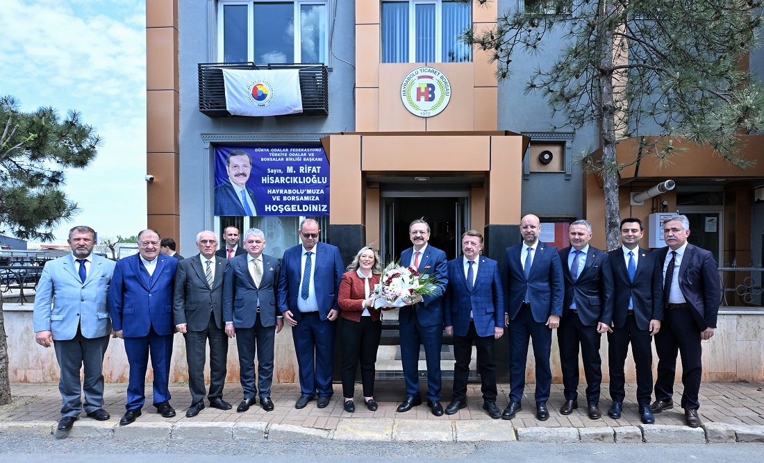 Hayrabolu Ticaret Borsası’nı ziyaret