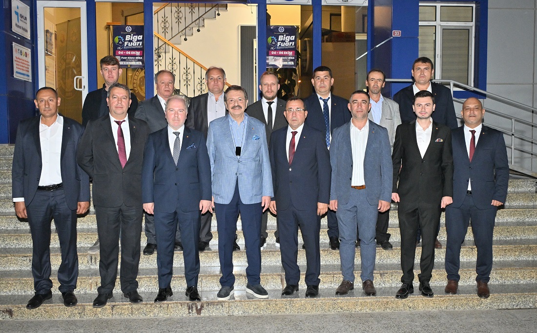 Hisarcıklıoğlu, Biga Ticaret Borsası’nda…
