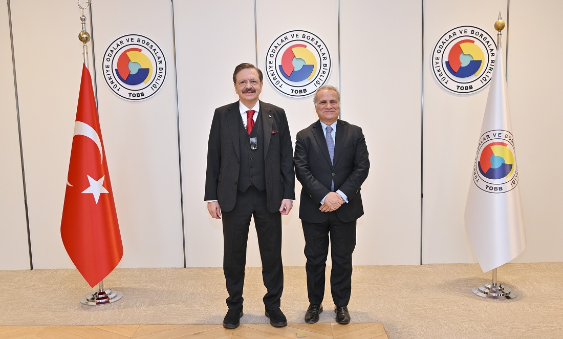 Hisarcıklıoğlu, İtalya’nın Ankara Büyükelçisi Giorgio Marrapodi ile görüştü