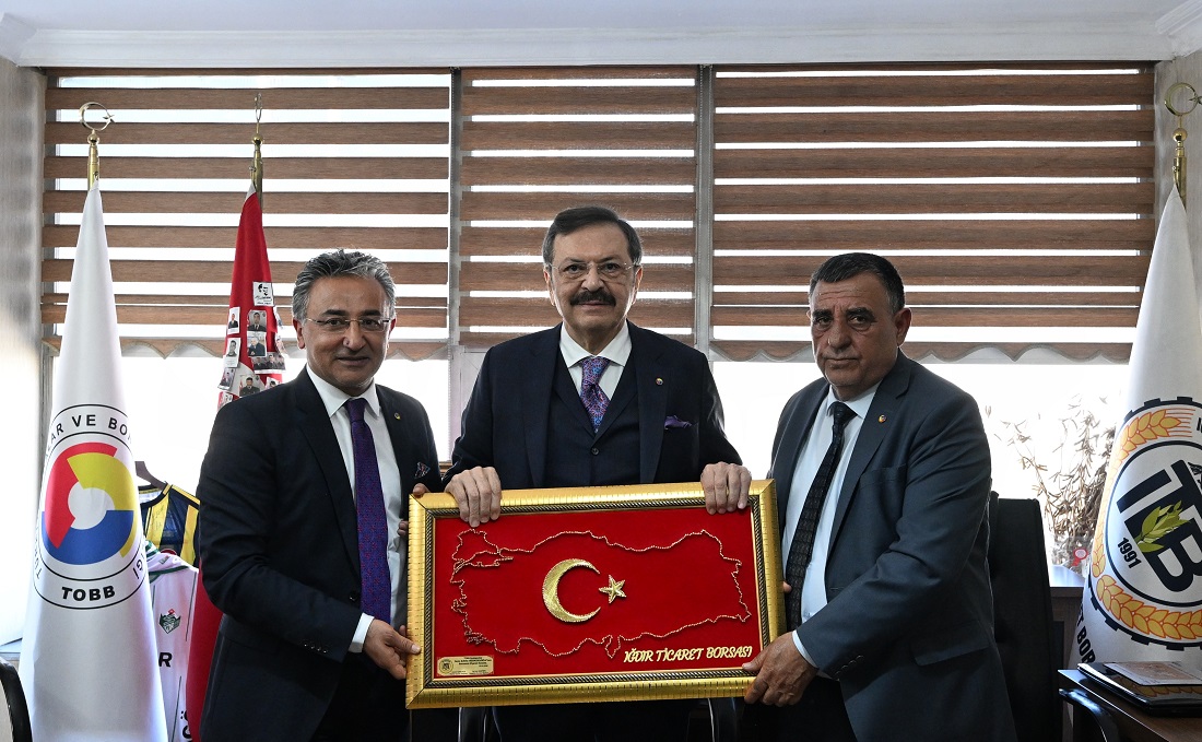 Iğdır Ticaret Borsası’na ziyaret