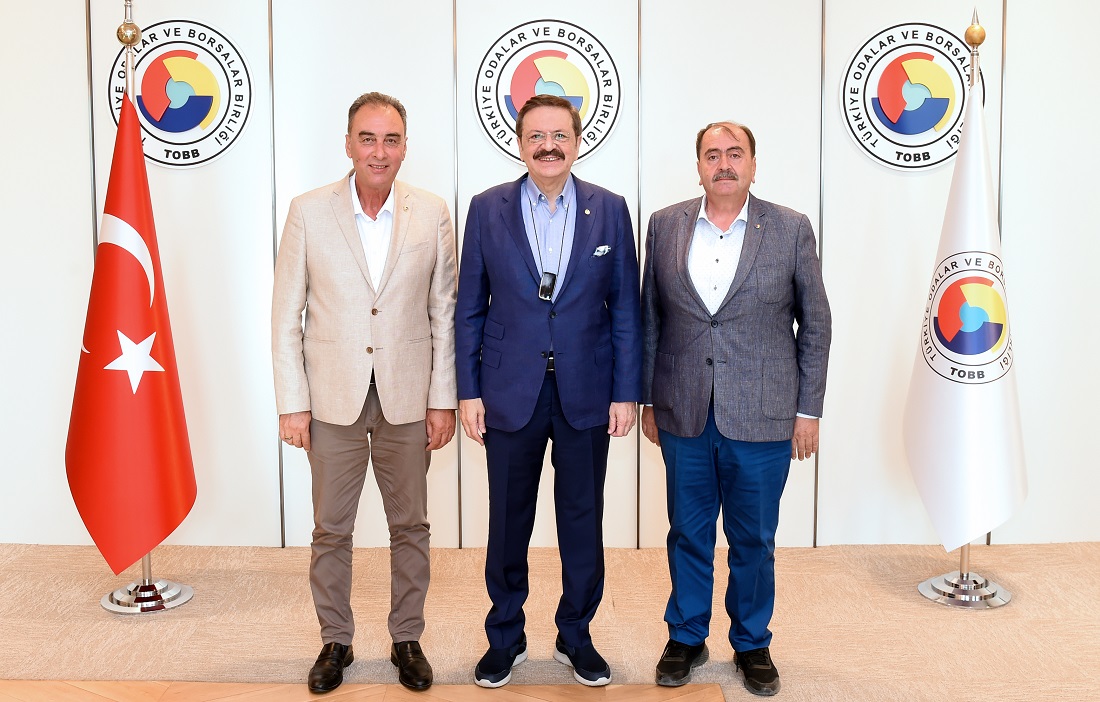 Burdur TSO Başkanı Keyik ve Bucak TSO Başkanı Meçikoğlu’ndan ziyaret