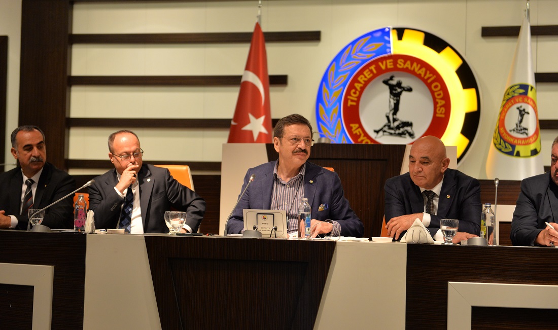 Afyonkarahisar iş dünyası ile istişare