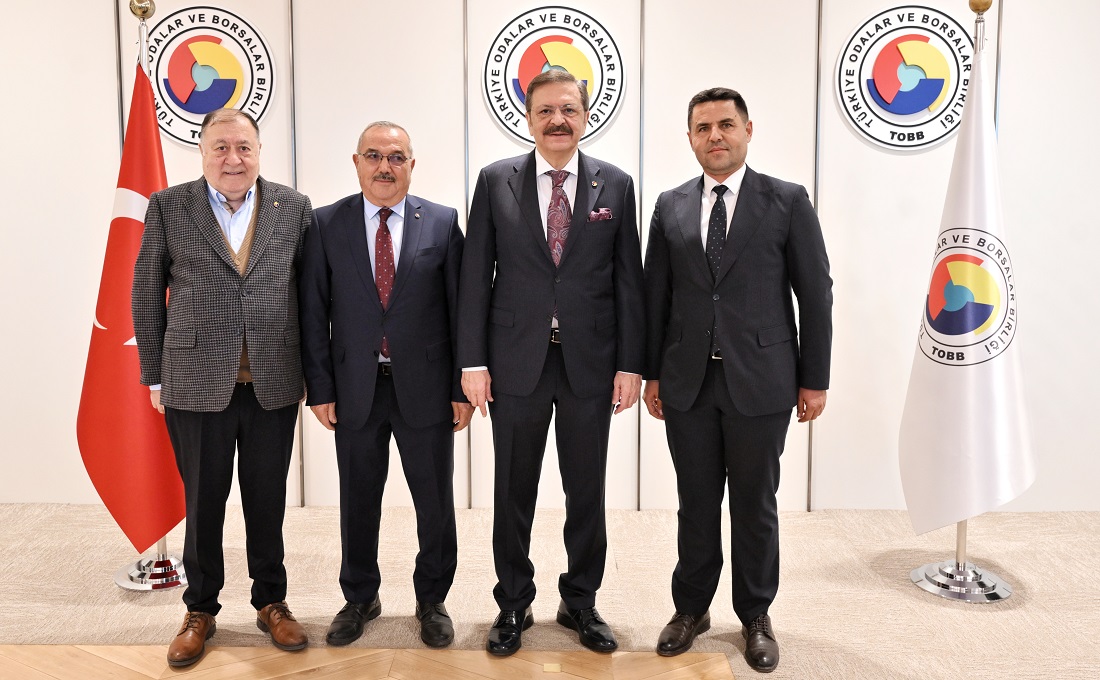 Nevşehir TSO ve Ürgüp TSO’dan Hisarcıklıoğlu’na ziyaret