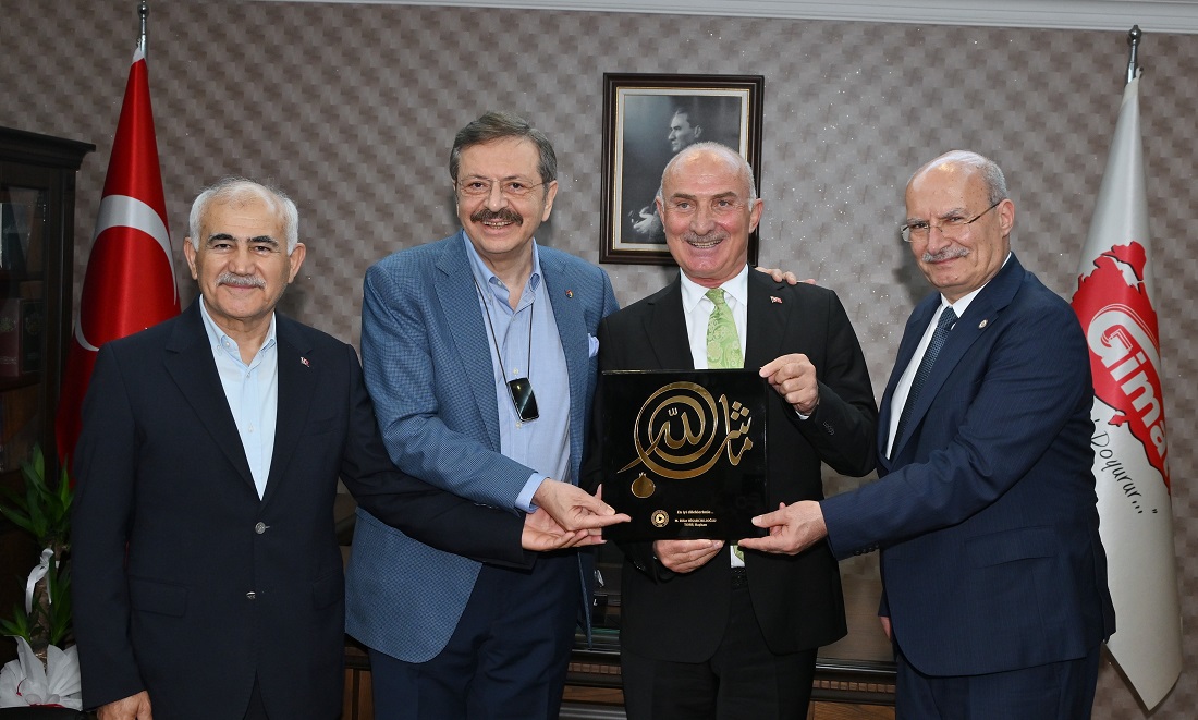 Gimat Başkanı Recai Kesimal’ı ziyaret