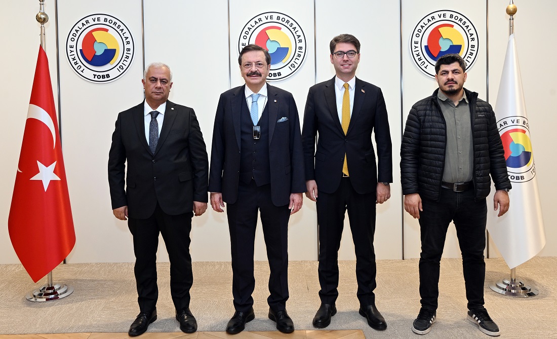 Erciş heyetinden Hisarcıklıoğlu’na ziyaret