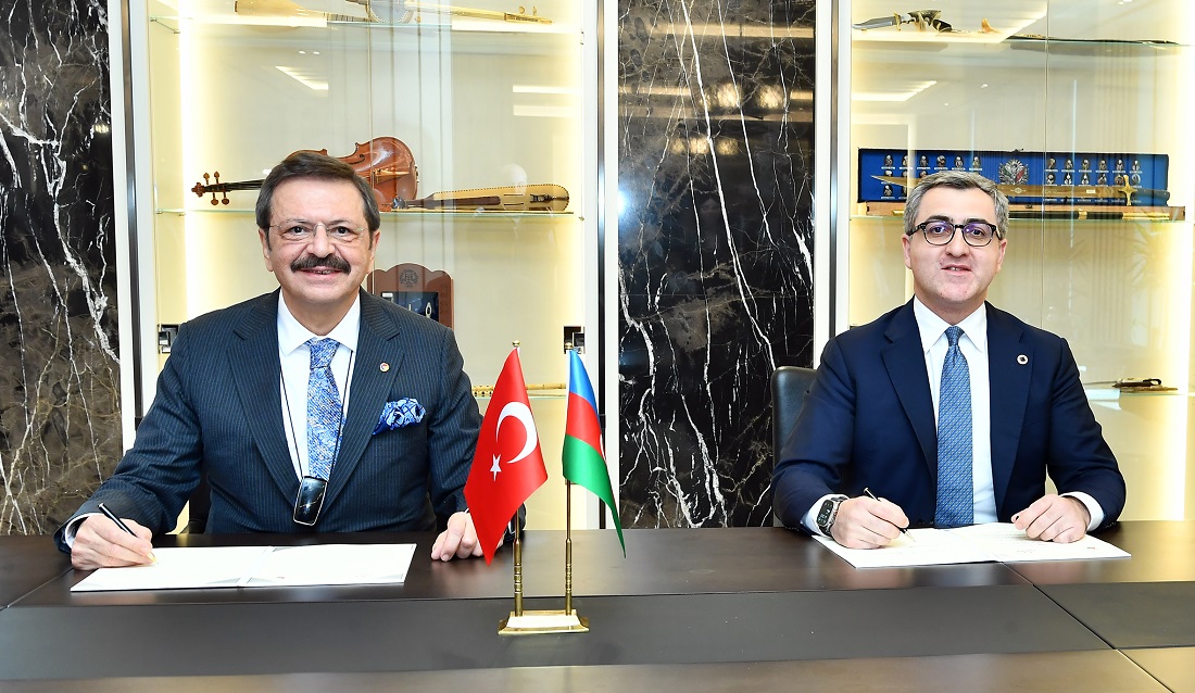 TOBB ve AZPROMO arasında iş birliği anlaşması imzalandı