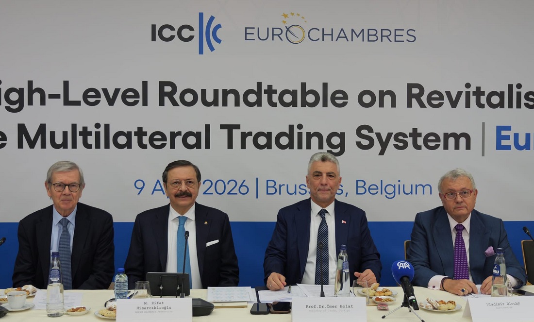 ICC ve Eurochambres Yüksek Düzeyli Yuvarlak Masa Toplantısı Brüksel’de yapıldı