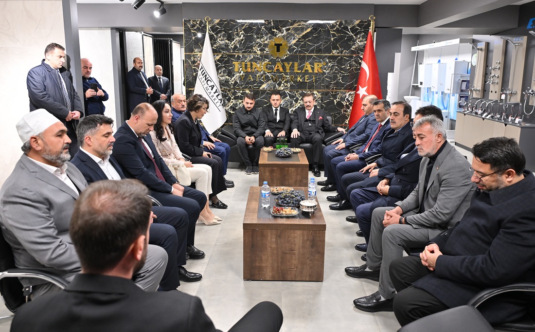 Hisarcıklıoğlu’ndan Tuncay ailesine taziye ziyareti