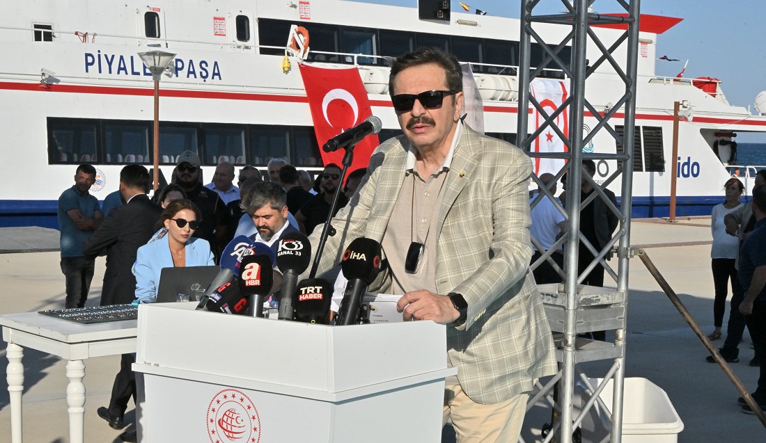 Anamur Feribot ve Deniz Uçağı İskelesi faaliyete geçti