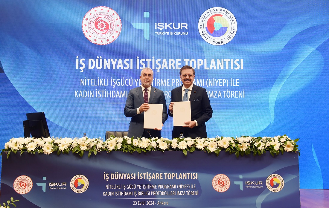 İş dünyası, TOBB’da Çalışma ve Sosyal Güvenlik Bakanı Işıkhan ile buluştu
