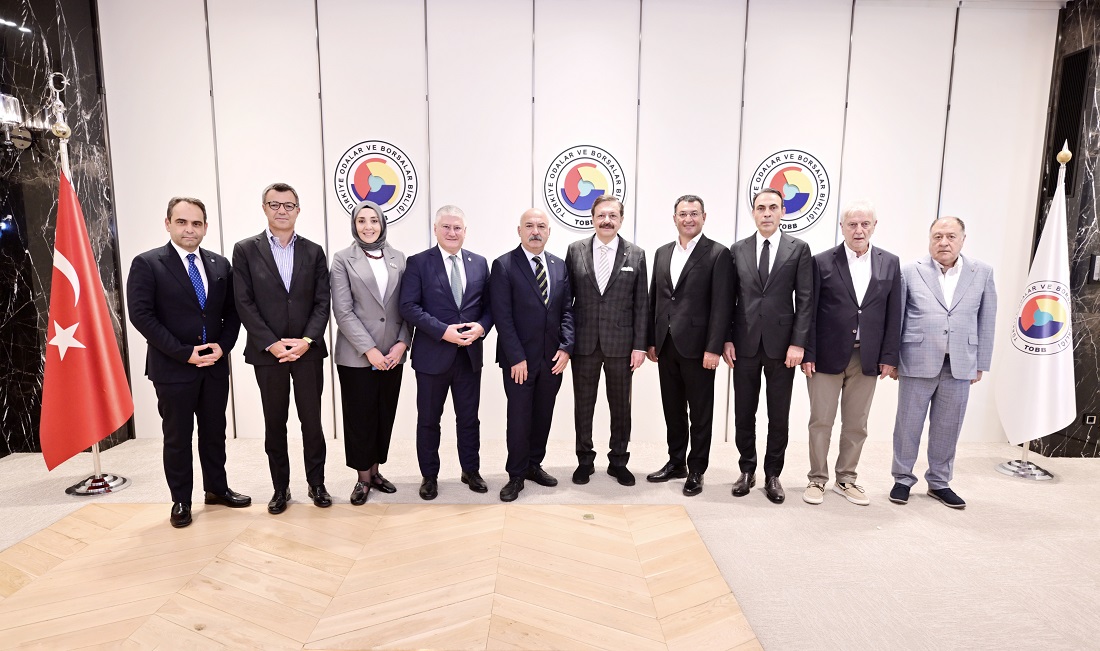 TSB heyetinden Hisarcıklıoğlu’na ziyaret