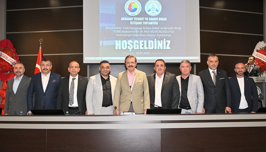 Aksaray’da iş dünyası ile istişare