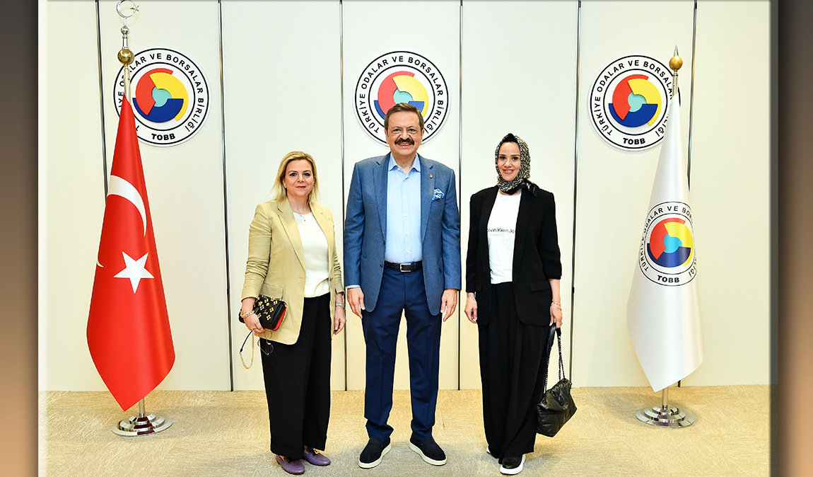 Rizeli kadın girişimcilerden Hisarcıklıoğlu’na ziyaret