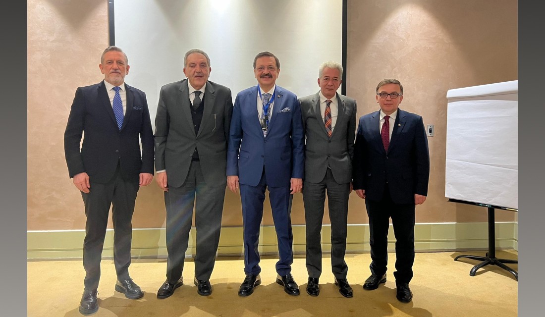 Hisarcıklıoğlu, Mısır TSO Federasyonu Başkanı Al Wakil ile görüştü