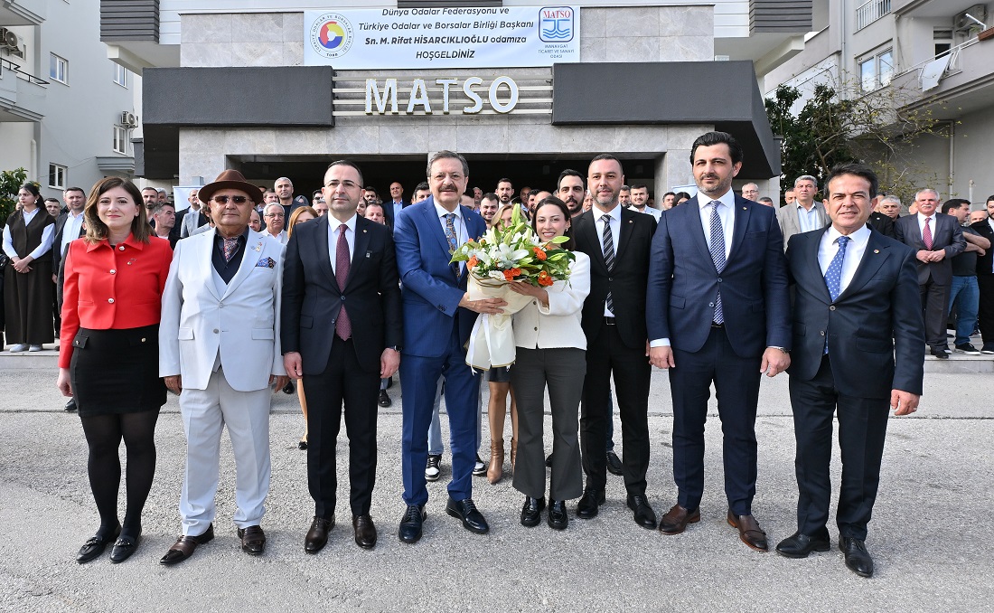 Hisarcıklıoğlu, Manavgat TSO’yu ziyaret etti