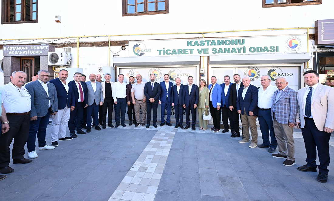 Hisarcıklıoğlu, Kastamonu Ticaret ve Sanayi Odası’nı ziyaret etti
