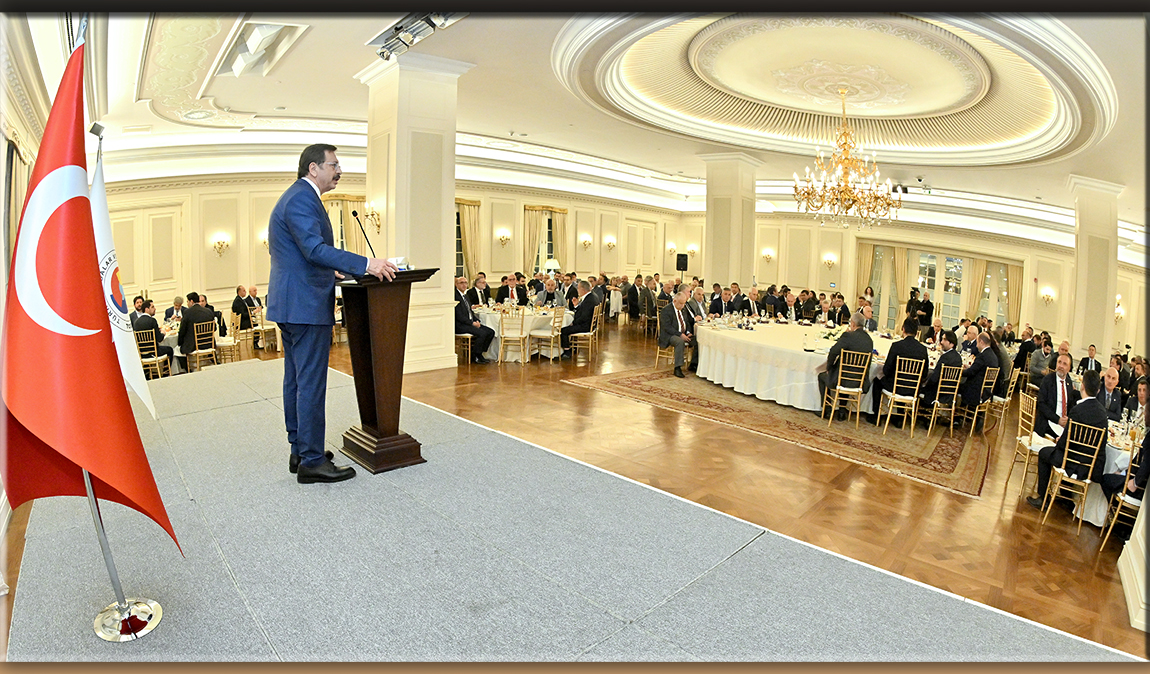 Hisarcıklıoğlu, Ankara TO Meclis Üyeleri ile iftar programında bir araya geldi