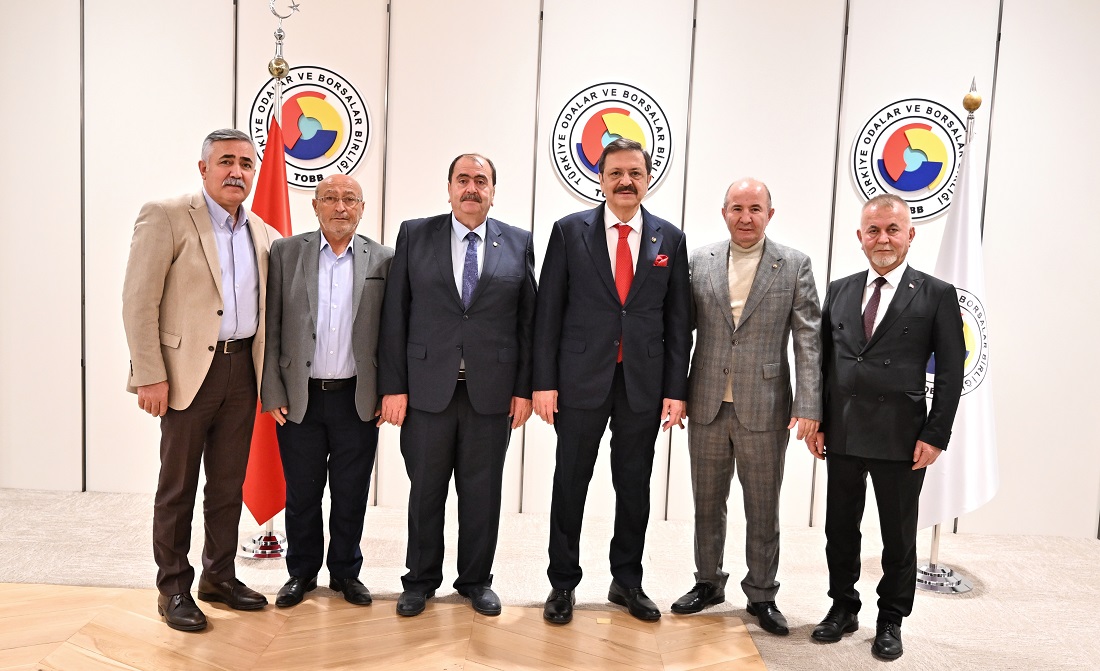 Polatlı TO Başkanı Sakarya ve Bucak TSO Başkanı Meçikoğlu’nu kabul