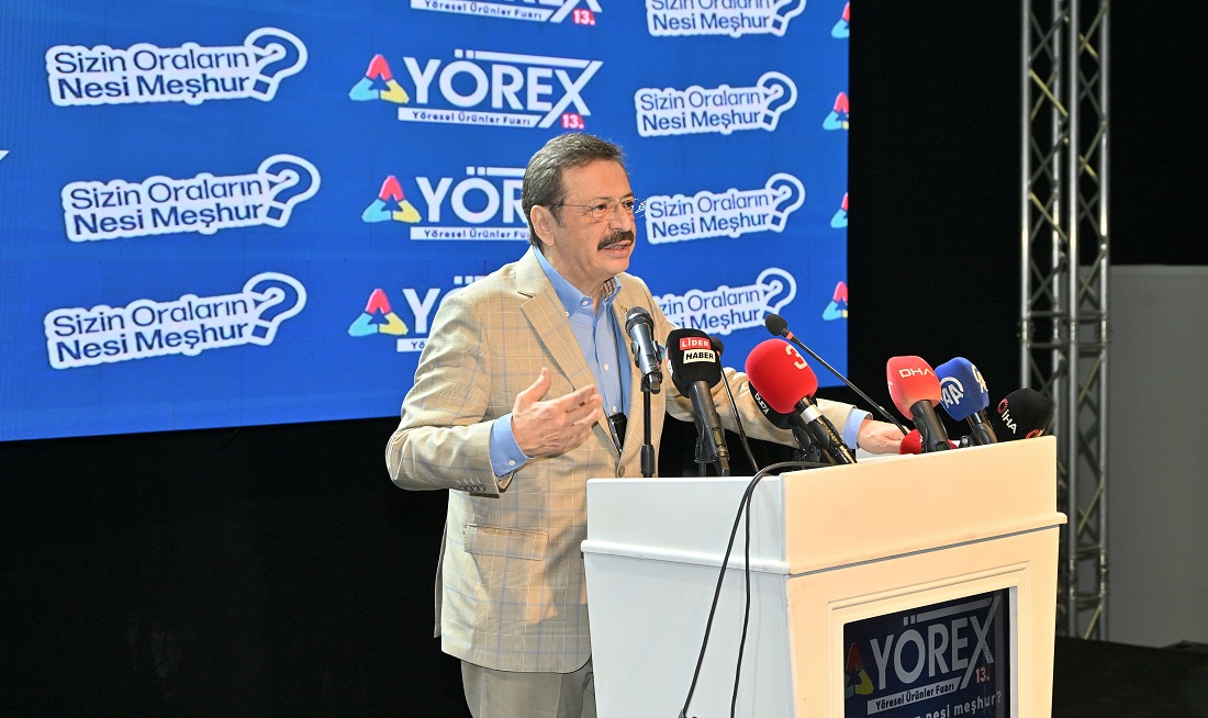 Yöresel ürünler vitrine çıktı