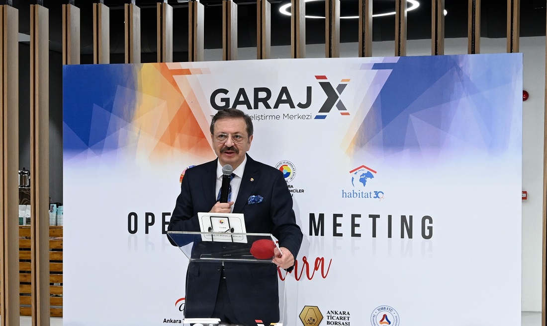 Hisarcıklıoğlu, GarajX TEKMER’in açılışına katıldı