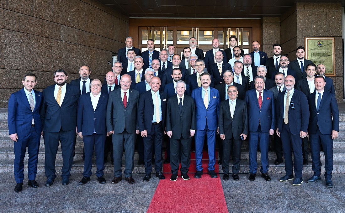 Fenerbahçe Başkan Adayları TOBB’u ziyaret etti