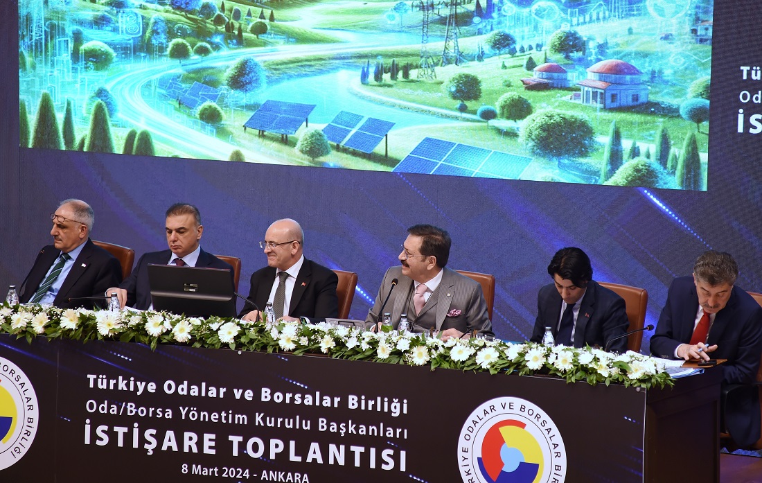 Oda / Borsa Başkanları istişare için TOBB’da buluştu