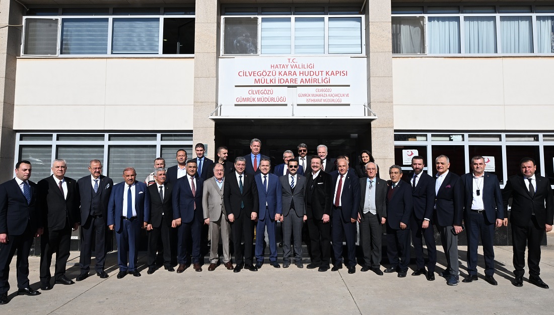Hisarcıklıoğlu, Cilvegözü Sınır Kapısı’nı ziyaret etti