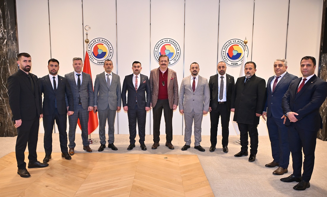 Ağrı Ticaret Borsası’ndan Hisarcıklıoğlu’na ziyaret
