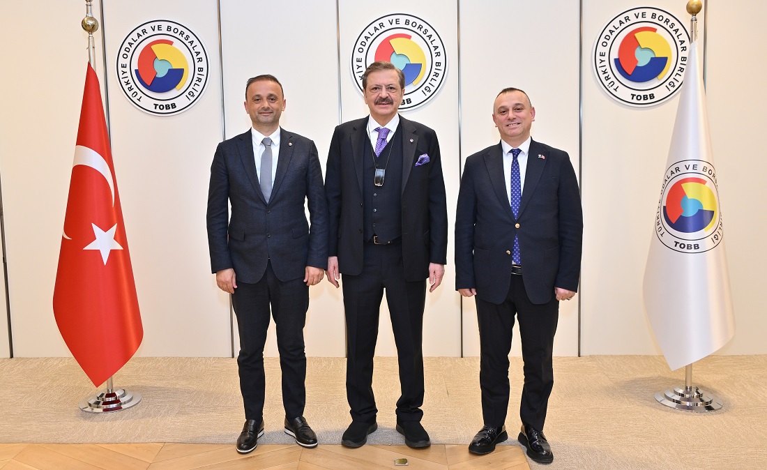 Hopa TSO Başkanı Demircioğlu’ndan Hisarcıklıoğlu’na ziyaret