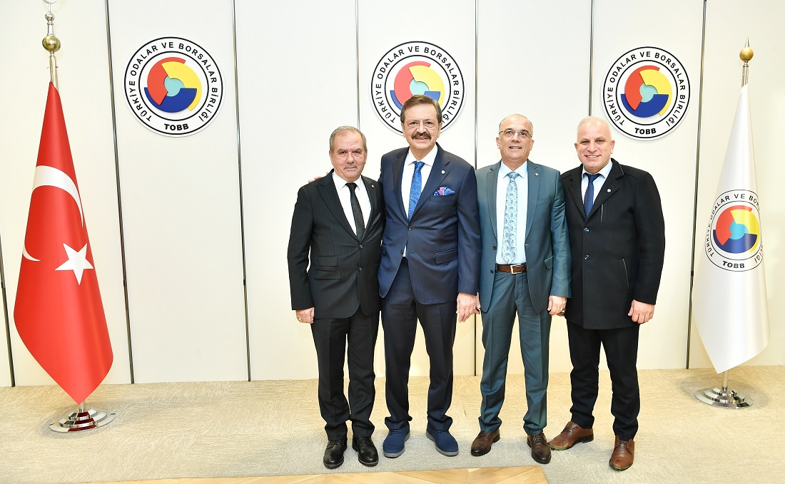 Mustafakemalpaşa Ticaret Borsası’ndan Hisarcıklıoğlu’na ziyaret