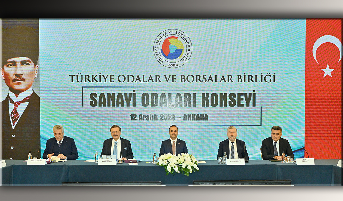TOBB Sanayi Odaları Konseyi toplandı