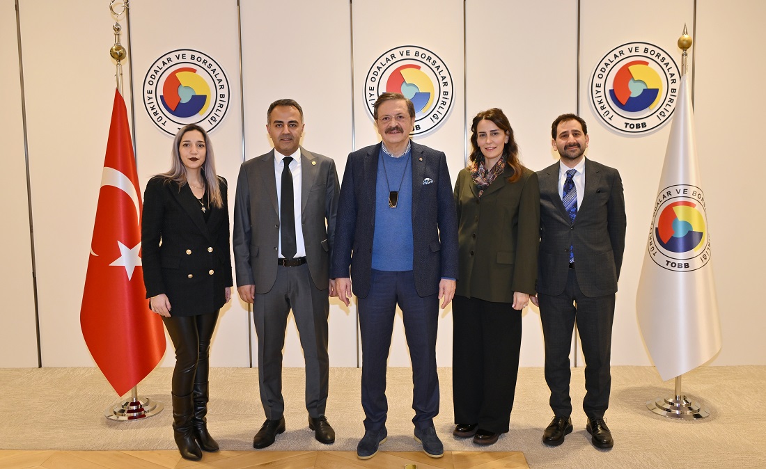 TMMOB İçmimarlar Odası heyeti ile görüşme