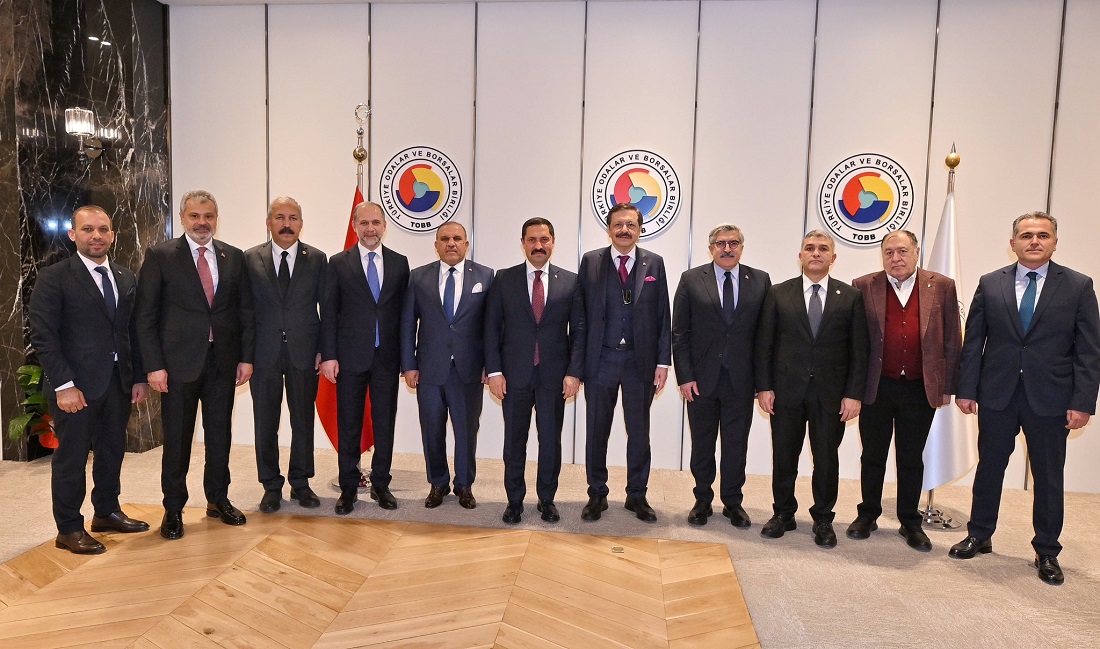 Hatay heyetinden Hisarcıklıoğlu’na ziyaret