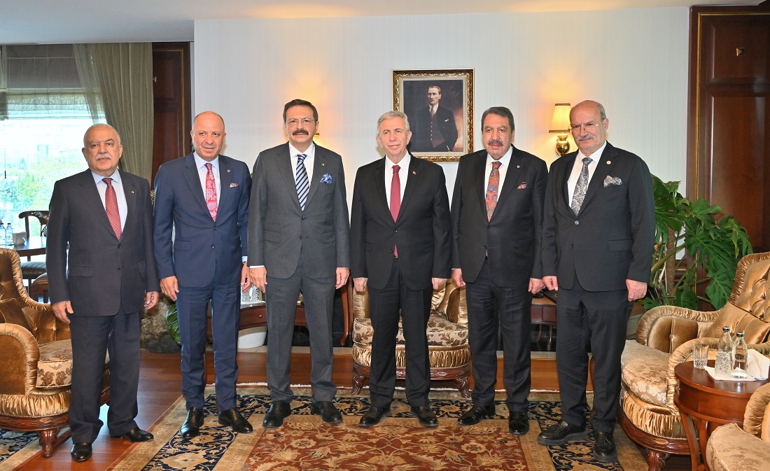 Ankara Büyükşehir Belediye Başkanı Yavaş’ı ziyaret