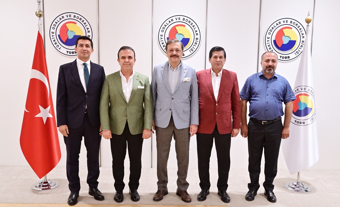 Kozan TO ve Kozan TB’den Hisarcıklıoğlu’na ziyaret