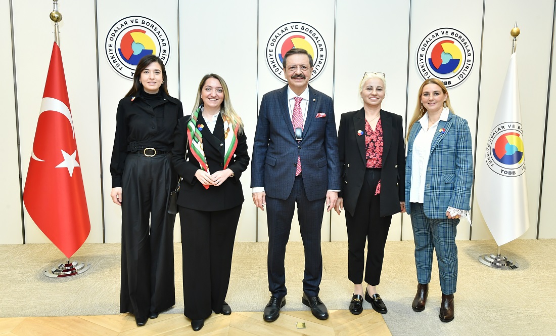 TOBB Balıkesir KGK ve GGK’dan Hisarcıklıoğlu’na ziyaret