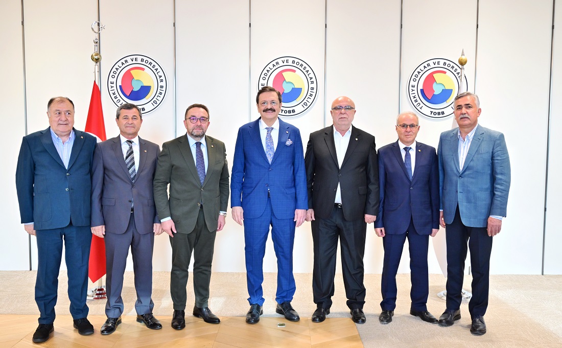 TOBB Tarım Kurulu’ndan Hisarcıklıoğlu’na ziyaret