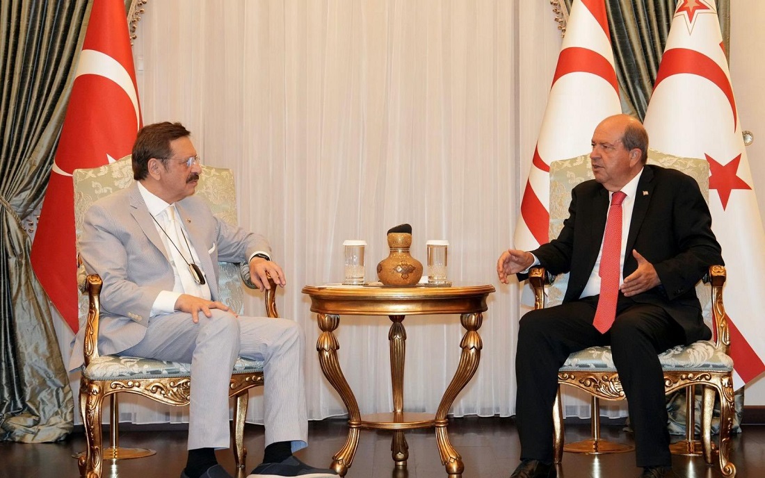 KKTC Cumhurbaşkanı Ersin Tatar’a ziyaret