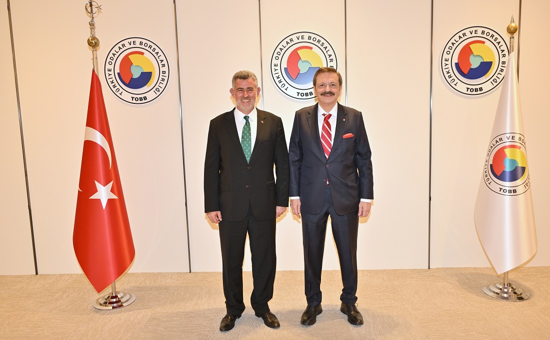 Hisarcıklıoğlu, Büyükelçi Feyzioğlu ile görüştü