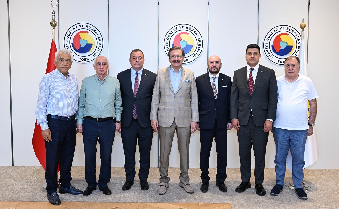 Aydın heyetinden Hisarcıklıoğlu’na ziyaret