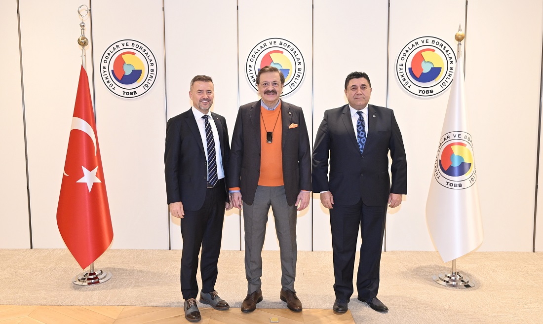 Mersin TSO Başkanı Çakır’dan Hisarcıklıoğlu’na ziyaret