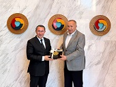 Ali Kopuz, Türkmenistan TSO Başkanı Gurdov ile görüştü