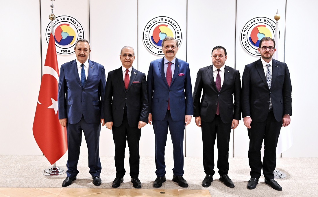 Şanlıurfa heyetinden Hisarcıklıoğlu’na ziyaret
