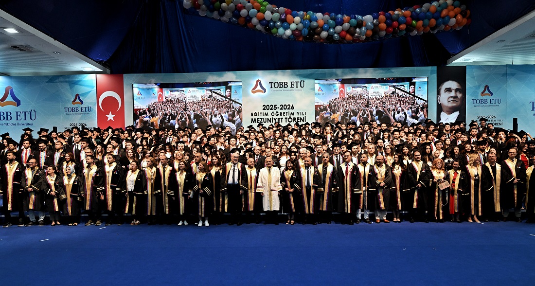 TOBB ETÜ’de mezuniyet heyecanı